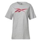 Reebok Mens Ri Logo T-Shirt Regular Fit - S Regular