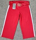 Reebok Women's Cropped Joggers Pants Red Boxing Vintage 2003 Size UK 12 - BNWTs - M Regular
