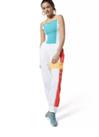 Reebok Womens Gigi Hadid Track Pants Color Block Active Wear DY9374 Small 8-10 - Small 8-10 Regular