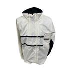 Reebok Original Mens Clearance Athletic Striped Jacket 16 - White - Large