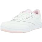 Reebok Classic Club C White Leather Trainers Shoes