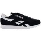 Reebok Classic Nylon Lace-Up Black Synthetic Mens Trainers GY7231