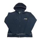 Reebok Womens Hooded Zipped Fleece Jacket - Navy - UK Size 12 - RRP £49.99