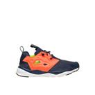 Reebok Furylite Asymmetrical Lace-Up Blue Synthetic Womens Trainers V68676