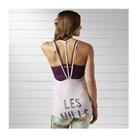 Reebok Womens Lilac Les Mills Dance Vest Top (BJ9623) 0-2, 4-6, 8-10, 12-14 B119 - XS (4-6) Regular