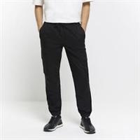 River Island Mens Cargo Joggers Black Slim Fit Utility Trousers Pants Bottoms - 30 Regular Regular