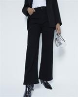 River Island Womens Wide Leg Jeans Petite Black High Rise Trousers Pants Bottoms - 8 Extra Short Petites