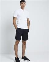 River Island Mens Shorts Black Slim Fit Pull On Elasticated Waist Bottoms - 36 Regular