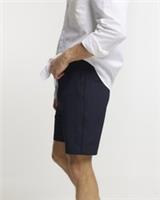 River Island Mens Waffle Shorts Navy Slim Fit Concealed Fastening Bottoms - 36 Regular