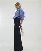 River Island Womens Cargo Jeans Indigo Super Wide Leg Trousers Pants Bottoms - 8 Short Regular