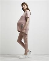 River Island Womens Leggings Pink Maternity Stretch Overbump Skinny Fit Bottoms - 8 Maternity