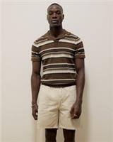 River Island Mens Shorts Beige Pull On Slip Pockets Elastic Drawstring Bottoms - S Regular