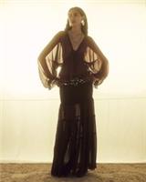 River Island Womens Blouse Red Long Sleeve Smocked V-Neck Sheer Tie Detail Top - L Regular