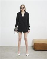 River Island Womens Blazer Black Oversized Single Breasted Notch Outerwear Top - 18 Regular