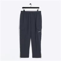 River Island Mens Smart Trousers Grey Slim Fit Cargo Utility Pants Bottoms - 26 Regular Regular