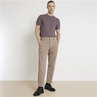 River Island Mens Slim Fit Trousers Beige Waffle Textured Pants Bottoms - 26 Regular Regular
