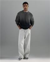 River Island Mens Super Baggy Jeans Grey Denim Fabric Trousers Pants Bottoms - 32 Regular Regular