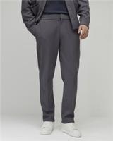 River Island Mens Trousers Grey Slim Fit Textured Concealed Zip Pants Bottoms - 30 Regular