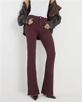 River Island Womens Bootcut Jeans Red Mid Rise Slip Pockets Trousers Bottoms - 12 Regular Regular