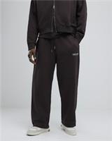 River Island Mens Joggers Brown Wide Leg Luminis Studios Trousers Pants Bottoms - L Regular