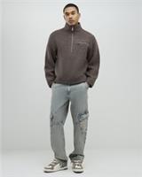 River Island Mens Cargo Jeans Blue Loose Fit Denim Trousers Pants Bottoms - 34 Short Regular