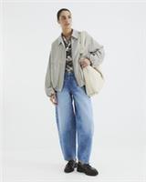 River Island Womens Barrel Leg Jeans Blue Elasticated Trousers Pants Bottoms - 6 Regular Regular