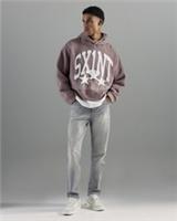 River Island Mens Tapered Jeans Grey Denim Button Zip Trousers Pants Bottoms - 36 Regular Regular