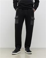 River Island Mens Joggers Black Slim Fit Luminus Trousers Pants Bottoms - XL Regular