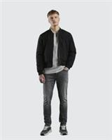 River Island Mens Skinny Jeans Grey Denim Button Zip Trousers Pants Bottoms - 28 Regular Regular