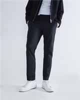 River Island Mens Twill Trousers Black Skinny Fit Hook & Zip Pants Bottoms - 28 Long Regular