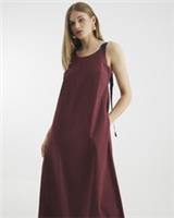 River Island Womens Smock Maxi Dress Purple Oversized Scoop Neck Sleeveless - 6 Regular