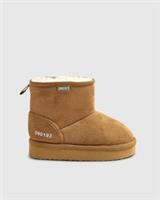 River Island Mini Boys Boots Beige Fur Lined Round Toe Flat Soles Shoes