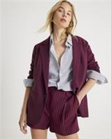 River Island Womens Blazer Red Edge To Edge Style Collared Outerwear Top - 12 Regular