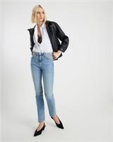 River Island Womens Slim Fit Jeans Blue High Waisted Trousers Pants Bottoms - 6 Regular Regular