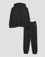 River Island Boys Hoodie & Joggers Set Black RR Oversized 2 Piece Long Sleeve