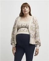 River Island Womens Cami & Cardigan Set Cream Maternity 2 Piece Outfit - L Maternity