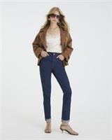 River Island Womens Mom Jeans Blue High Rise Denim Trousers Pants Bottoms - 6 Short Regular
