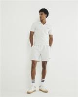 River Island Mens Shorts Cream Regular Fit Stripe Elasticated Waist Bottoms - L Regular
