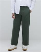 River Island Mens Chino Trousers Khaki Barrell Leg Concealed Pants Bottoms - 28 Regular Regular