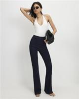 River Island Womens Bootcut Jeans Blue Pull-on Sculpt Trousers Pants Bottoms - 6 Regular Regular