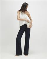 River Island Womens Bootcut Jeans Blue Mid Rise Trousers Pants Bottoms - 12 Regular Regular