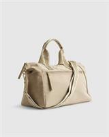 River Island Womens Holdall Beige Cabin Size Logo Zip Fastening Cabin Size Bag