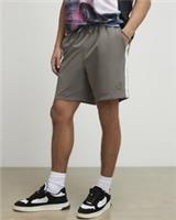 River Island Mens Shorts Grey Ripstop Elasticated Drawstring Waistband Bottoms - M Regular