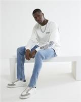 River Island Mens Skinny Jeans Blue Fit Button Denim Trousers Pants Bottoms - 34 Regular Regular
