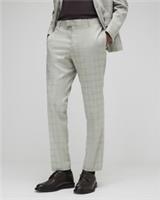 River Island Mens Suit Trousers Beige Skinny Fit Stretch Check Pants Bottoms - 30 Regular Regular