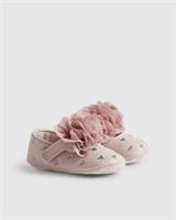River Island Baby Girls Pumps Pink Heart Ballet Floral Flats Ballerina Shoes