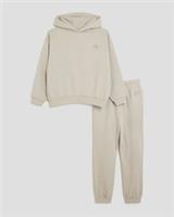 River Island Boys Hoodie & Joggers Set Beige RR Graphic 2 Piece Long Sleeve