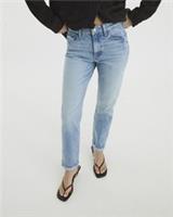 River Island Womens Mom Sculpt Jeans Blue Denim Slim Fit Trousers Pants Bottoms - 18 Short Regular