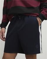 River Island Mens Shorts Navy Regular Fit Ripstop Elasticated Drawstring Bottoms - M Regular