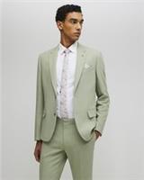 River Island Mens Suit Jacket Green Skinny Fit Stretch Button Outerwear Top - 40 Regular Regular